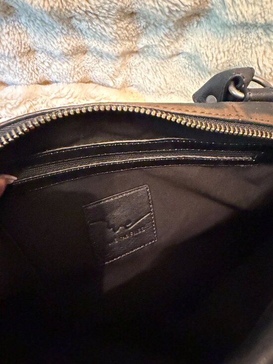 SMALL BUT MIGHTY: Your New Favorite Mini Tote Bag | Free People NWOT Free People We the Free Baby Emerson Black Distressed Satchel
